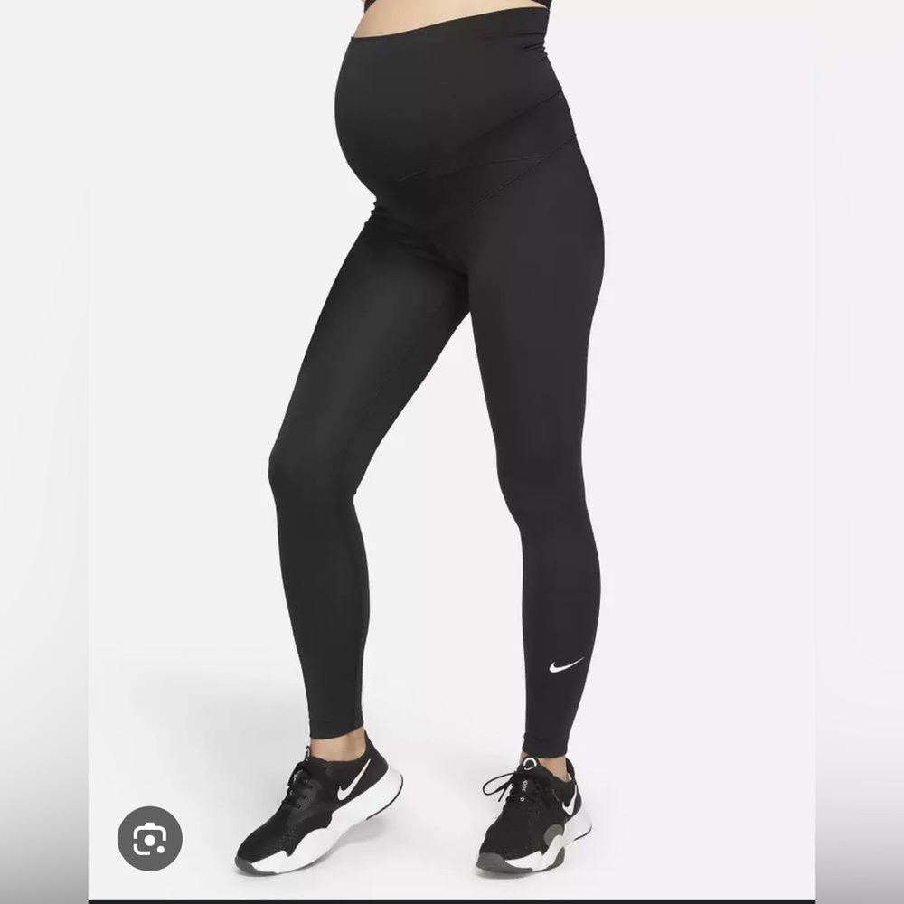 Nike One Women's Black Maternity Leggings